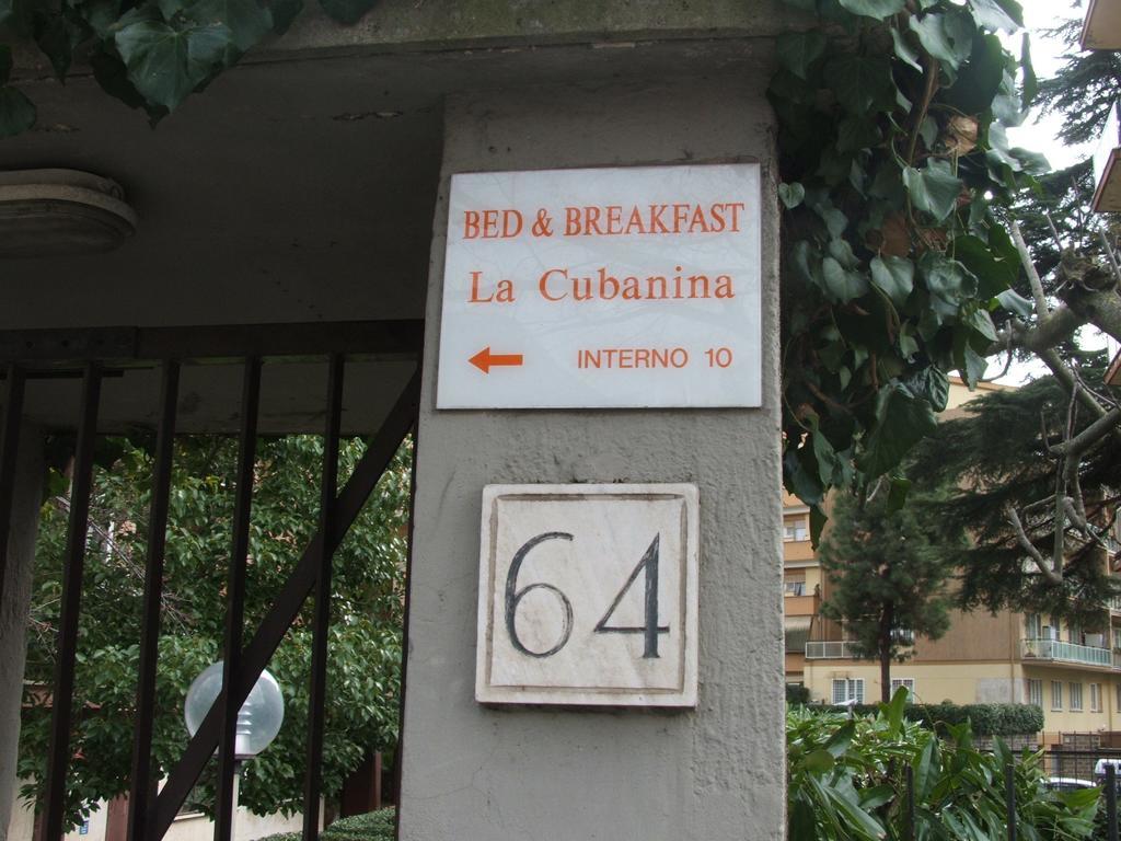 B&B La Cubanina Рим Екстер'єр фото
